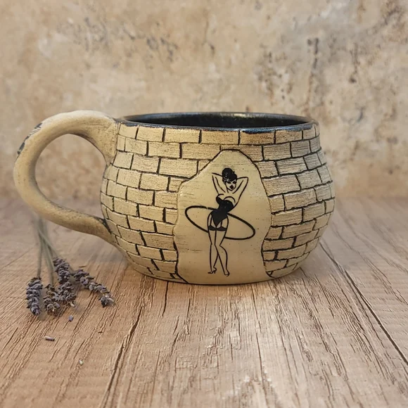 Handmade Brickhouse Babes Mug By Wild Tea & Honey